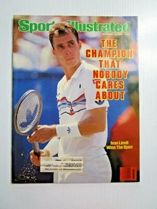 SI Sports Illustrated September 15, 1986 Ivan Lendl US Open Tennis Champion - Picture 1 of 2