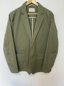 FOLK Herren Khaki Grün Blazer Jacke Größe XL Neu ohne Etikett Workwear Chore Jacket - Bild 1 von 11