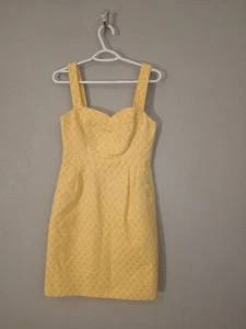 Vestido Kate Spade New York Look For The Forro Plateado Talla 4 - Imagen 1 de 3