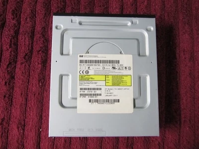 HP TS-H653 DVD Writer Drive TS-H653R/HPTHF 575781-501 615646-001 - Black Bezel - Image 1 of 3