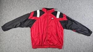 Vintage 90s Adidas Track Jacket Men’s L Colorblock Retro Streetwear Full Zip - Picture 1 of 13