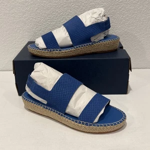 Cole Haan Cloudfeel Damen-Espadrille-Sandale 8B hellkobalt neu im Karton W24393 - Bild 1 von 8