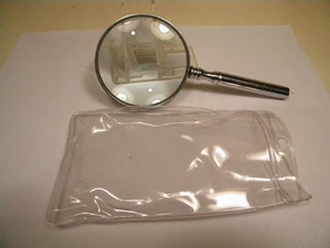 Metal Frame Magnifier Glass with handle 2.5" - Picture 1 of 3