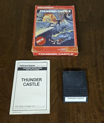 Intellivision Thunder Castle Complete with Box, Game,  Manual CIB #4469 Tested - Image 1 of 4