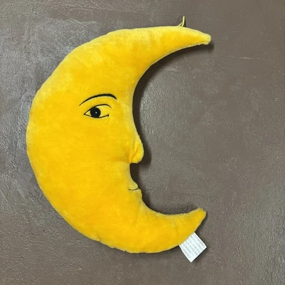 90s Salamander Graphix Crescent Moon Wall Decor Plush Pillow 21” Long Rare - Image 1 of 4