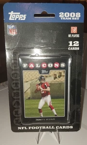 Atlanta Falcons 2008 Topps sellado de fábrica BLACK BORDER Team Set 12 cartas RYAN RC - Imagen 1 de 2