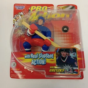 WAYNE GRETZKY Pro Action Hockey NHL Starting Lineup Action Figure Sealed 1998 - Picture 1 of 9