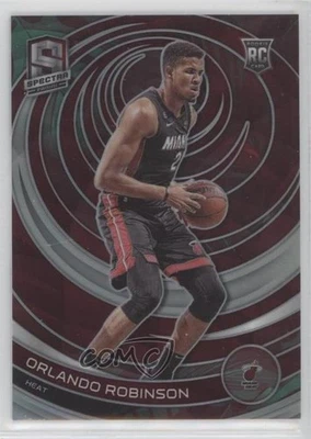 2022-23 Panini Spectra Rookies Menagerie Prizm Orlando Robinson #197 Rookie RC - Image 1 of 2