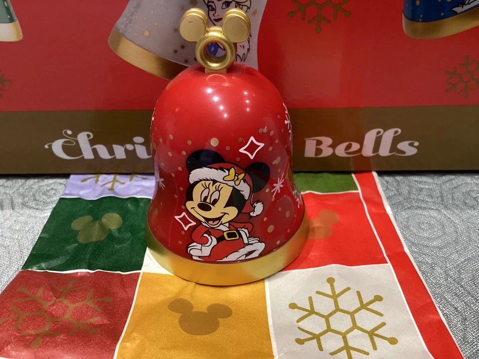 MORRISONS Disney Christmas Party 2025 Minnie Bell Tree Decoration Ornament - Image 1 of 1