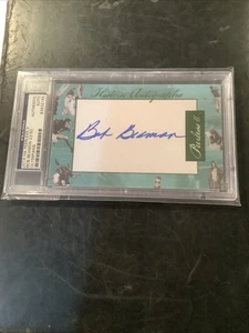 2014 HISTORISCHE AUTOGRAMME PEERLESS II BOB BEAMON OLYMPIANS CUT AUTO 22/50 PSA! - Bild 1 von 8