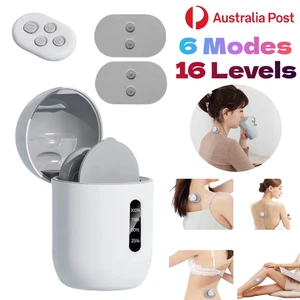 Mini Parche de Masaje Pulso Cervical Portátil Eliminar Control Alivio del Dolor Muscular AU - Imagen 1 de 19