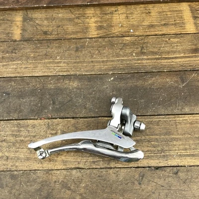 Vintage Shimano 600 Tri Color FD-6401 Front Derailleur Braze Road Bike 2x Double - Image 1 of 4
