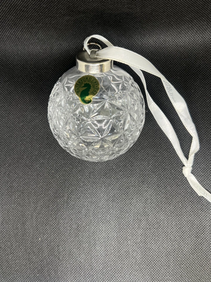 Adorno bola cristal transparente Waterford - 2000 Times Square Foto 1 de 4