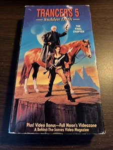 Trancers 5: Sudden Deth (1994) VHS - Tim Thomerson, Stacie Randall - Time Travel - Foto 1 di 3