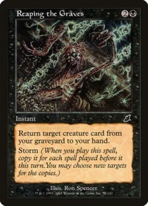 REAPING THE GRAVES - INSTANT - Magic the Gathering card - storm pauper combo - Picture 1 of 1