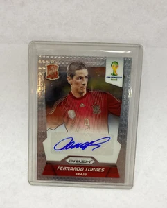 2014 Panini Prizm FIFA World Cup Brasil Fernando Torres Auto Spain - Bild 1 von 23