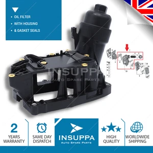 Oil Filter Housing And Seals For Bmw 1 2 3 4 5 6 7 Series X1 X3 X4 X5 X6 2L 3L D - Picture 1 of 16