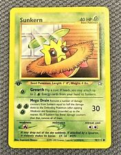Pokemon Sunkern 1 ED Neo Genesis Excellent