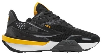 Fila Rapidride Cuero Estilo de Vida Zapatos Negro Amarillo Blanco 1RM02167-003 Para hombres NUEVO Foto 1 de 4
