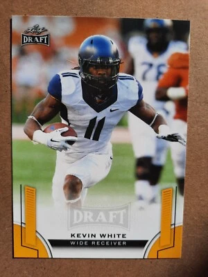 2015 Leaf Draft Gold No.35 Kevin White - Image 1 of 2