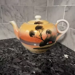 Vintage Noritake TREE IN THE MEADOW 4” Teapot GREAT CONDITION - Picture 1 of 8