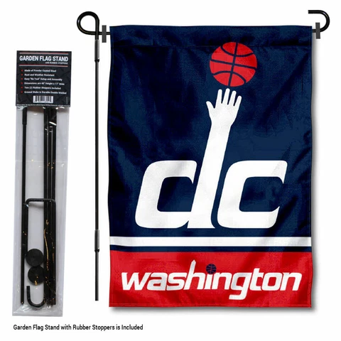 Washington Wizards Garden Flag and Yard Stand Included Cover