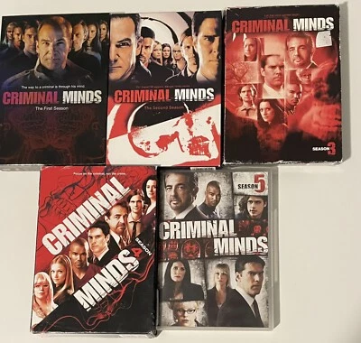 Criminal Minds TV Series Seasons 1-5 DVD Foto 1 de 2