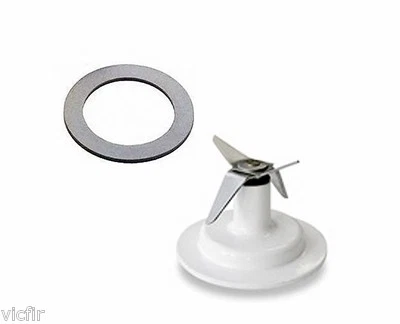 Blade Cutter & One Rubber Gasket Part Compatible with Hamilton Beach Blender