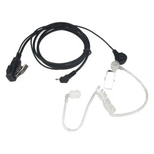 2.5mm Air Tube Ear-Hook Earpiece FBI Earphone Headset Mic Radio Walkie Talkie - Picture 1 of 8