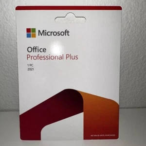 Microsoft Office Professional Plus 2021 retail 1PC Product Key with USB Media - Picture 1 of 1