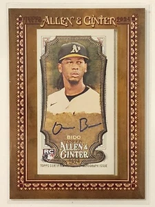 2024 Topps Allen & Ginter Osvaldo Bido Mini Auto #MA-OBI Oakland Athletics RC - Bild 1 von 2