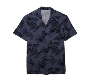 Harley-Davidson Men's Celebration Allover Shirt - Blue All Over Print 96579-22VM - Picture 1 of 2