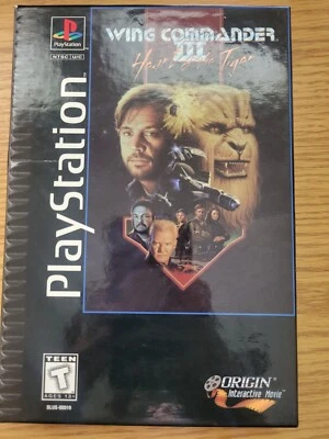 Wing Commander 3 Heart of the Tiger Longbox  PS1  Registration No Disk 1 - Image 1 of 4