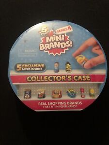 ***NEW*** 5 Surprise Mini Brands Series 4 Collector’s Case