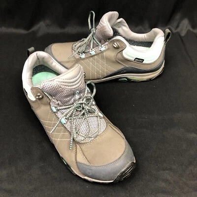 Oboz Sapphire Low B-Dry Waterproof Hiking Shoes Charcoal Beach Glass Size 8.5 W - Image 1 of 4