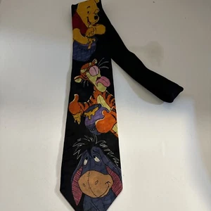 Disney Winnie the Pooh Necktie Eeyore, Tigger, Pooh - Picture 1 of 8