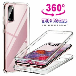 Shockproof 360 Soft Clear Case Cover For Samsung S25 A55 S21 S22 S23 S24 Ultra - Picture 1 of 13