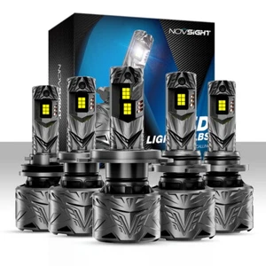 NOVSIGHT 50000LM 240W H4 H7 H11 9005 9006 LED Headlight Globes Hi/Lo Canbus Free - Picture 1 of 28