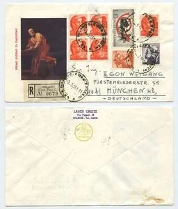 119279 - Einschreiben - Milano 3.5.1961 nach München - Bild 1 von 1