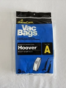 Home Care Hoover Bissell Staubsaugerbeutel Typ A # 3317 Packung 3 Neu im Paket - Bild 1 von 2