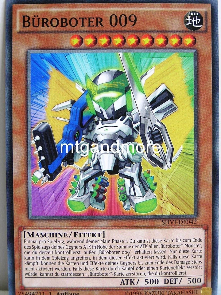 Yu-Gi-Oh - 3x Büroboter 009 - SHVI - Shining Victories - Bild 1 von 1