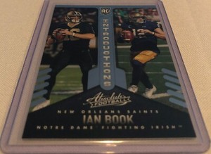 2021 Panini Absolute Football Ian Book New Orleans Saints Introductions #INT-20