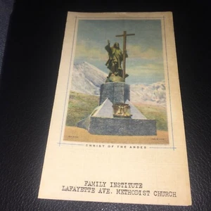 1945 FAMILY INSTITUTE LAFAYETTE AVE,METHODIST CHURCH PROGRAM,SYRACUSE,NY - Picture 1 of 3
