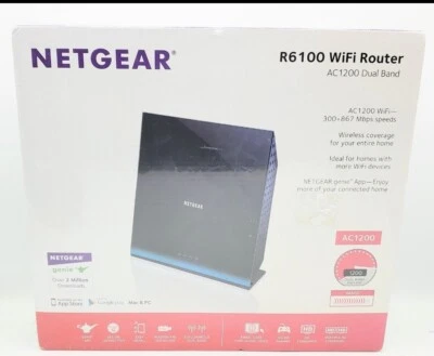 NetGear R6100 WiFi Router AC 1200 Dual Band - Image 1 of 4