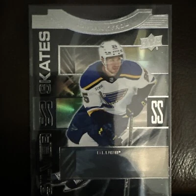 2023-24 Upper Deck Extended Series Jordan Kyrou #SS-29 Silver Skates - Image 1 of 2