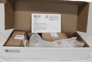 Delta Stryka due manici bordo vasca romano T27776-SS nuovo scatola aperta - Foto 1 di 10