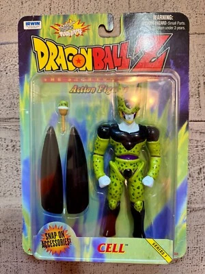 Figura Dragon Ball Z DBZ Irwin Cell Serie 3 Juegos Celulares Goku Vegeta Gohan Foto 1 de 4