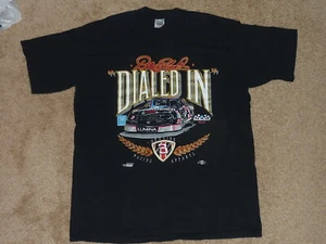 Rara maglietta nera Image Dale Earnhardt con quadrante punto singolo taglia L 44" - Foto 1 di 8