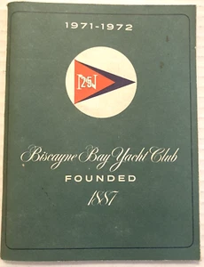 Biscayne Bay Yacht Club 71 Seiten Booklet 1971 Geschichte, Mitglieder, Verfassung B3B3 - Bild 1 von 11