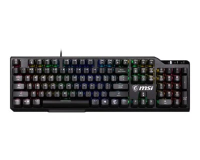 4711377114172 MSI Vigor GK41 LR US Tastatur Gaming USB QWERTY Englisch Schwarz M - Bild 1 von 4